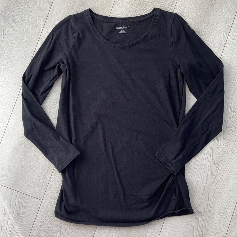 BumpStart Ling Sleeve Maternity T-Shirt Size Medium
